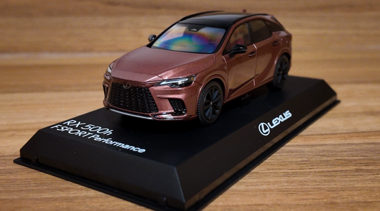 1/43 Lexus RX500h F SPORT Twilight Copper Diecast Model