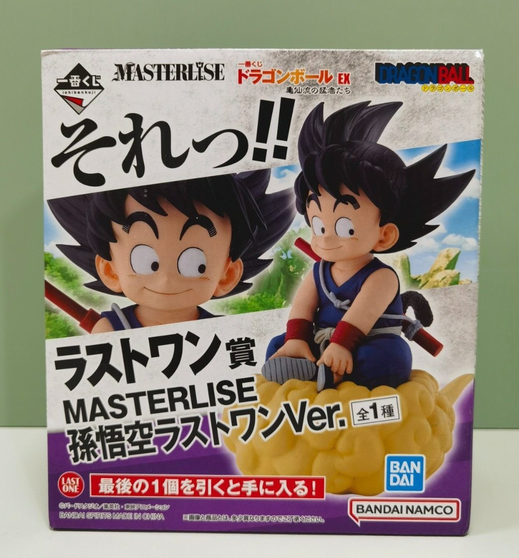 Ichiban Kuji Dragon Ball Goku Figure Last One Prize Masterlise Cloud Ver BNIB