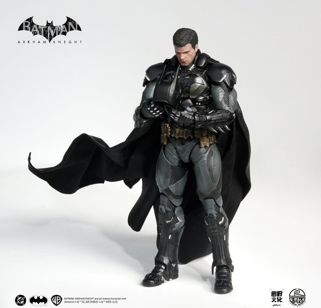 Batman Arkham Knight 1/12 Scale Action Figure DC Collectible LPZZ Authentic
