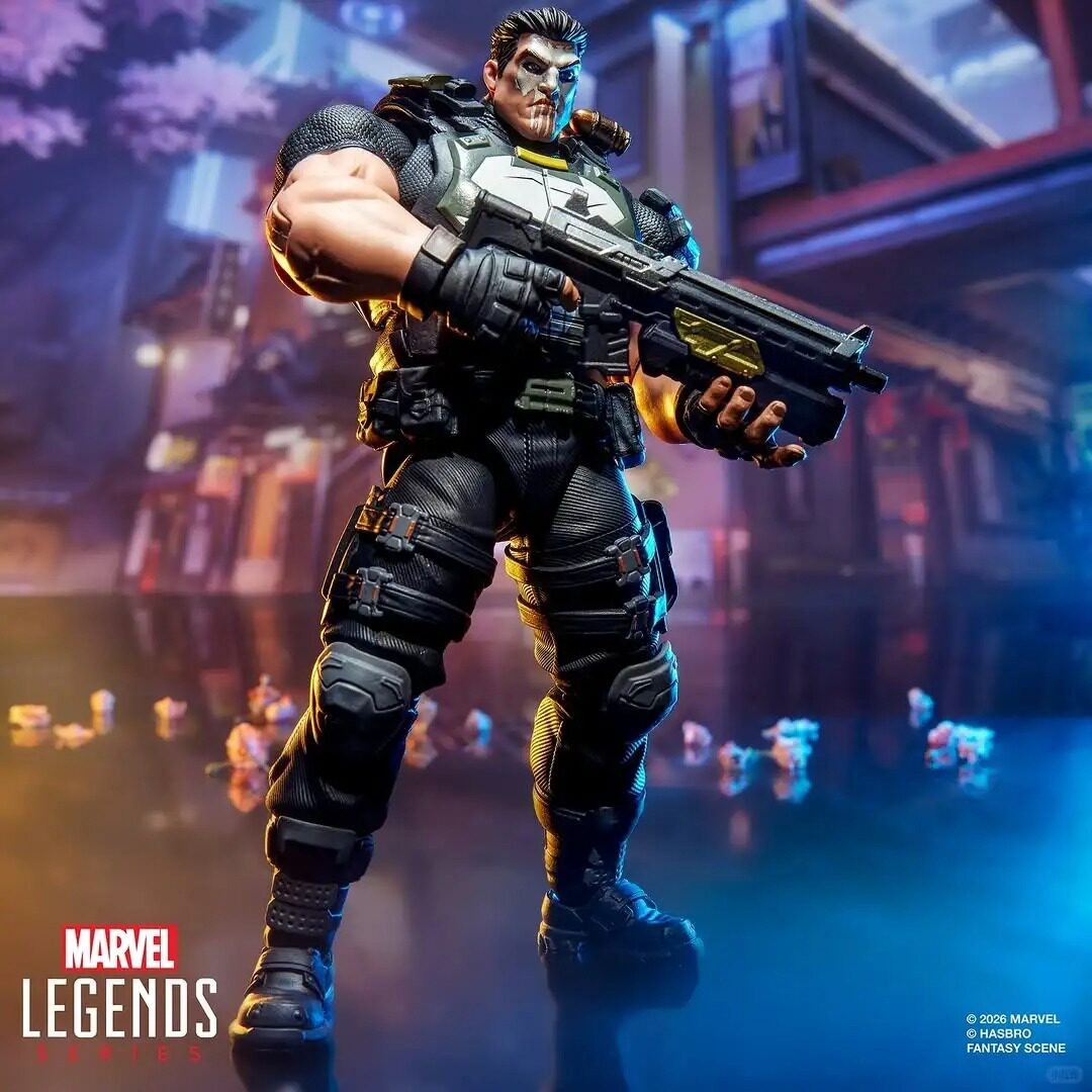 Marvel Legends Marvel Rivals Punisher Action Figure Hasbro Preorder