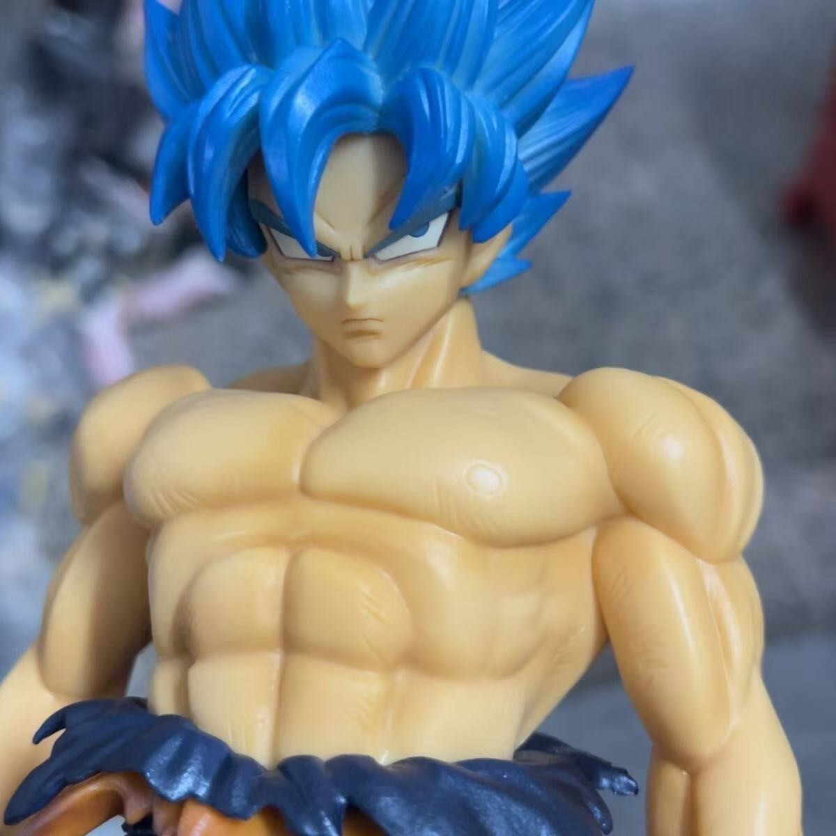 Dragon Ball Super Goku Blue SSGSS Masterlise Figure B Prize Ichiban Kuji Bandai