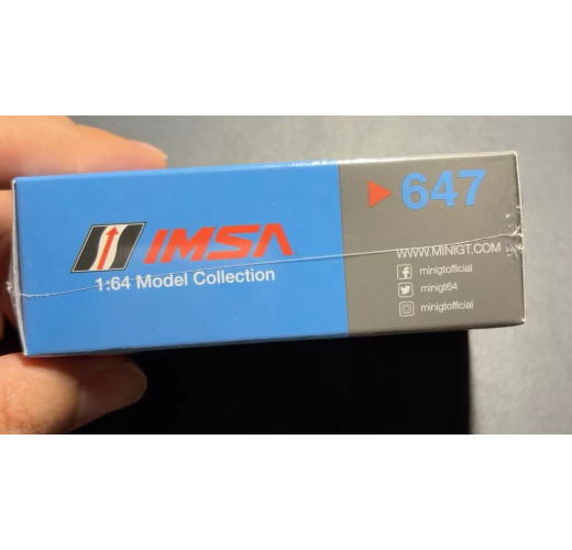 MINIGT 1/64 BMW M4 GT3 #97 Turner Motorsport IMSA Laguna Seca HK Ver.