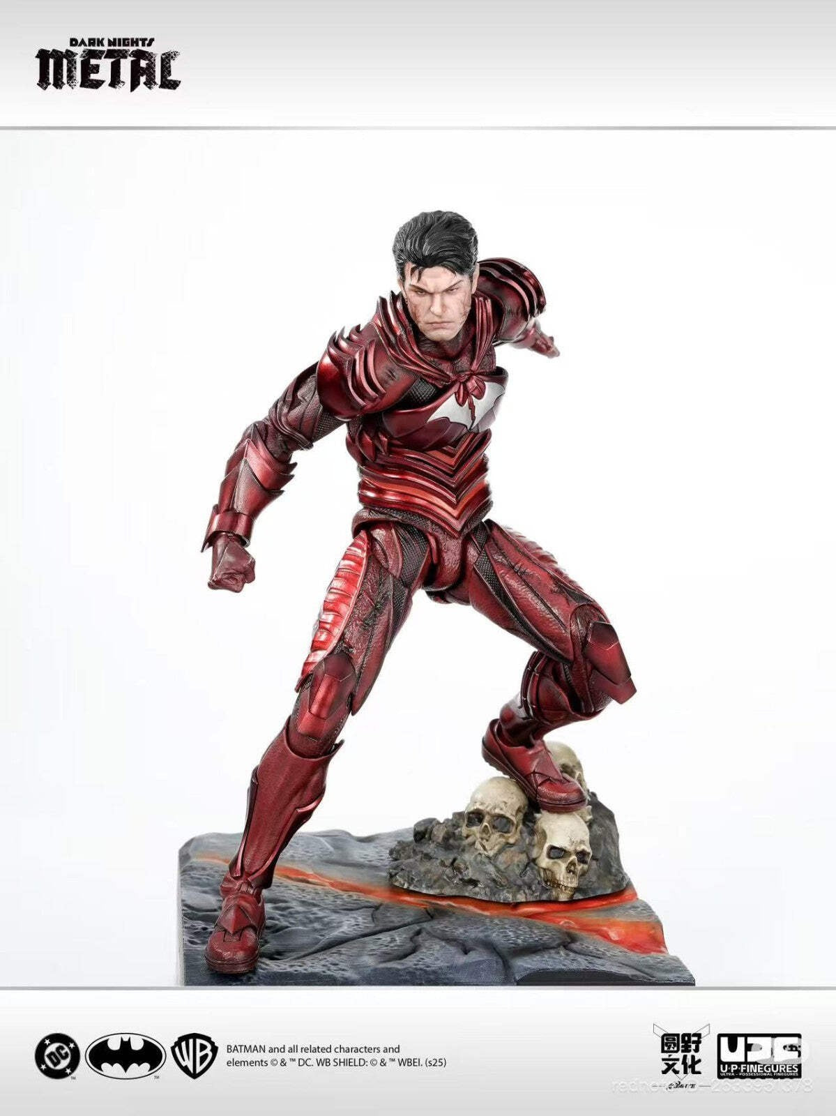 In Stock LPZZ Batman Red Death Dark Nights Metal 1/12 Action Figure