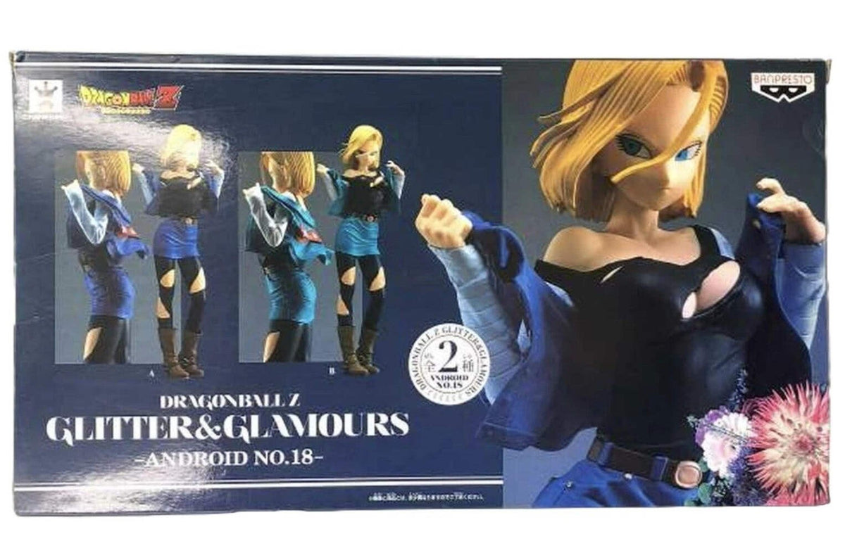 Banpresto Dragon Ball Z Glitter & Glamours Android 18 Figure DBZ Prize Authentic