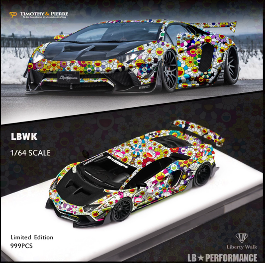 LBWK 1:64 Lamborghini Aventador 2.0 Sunflower Livery Model