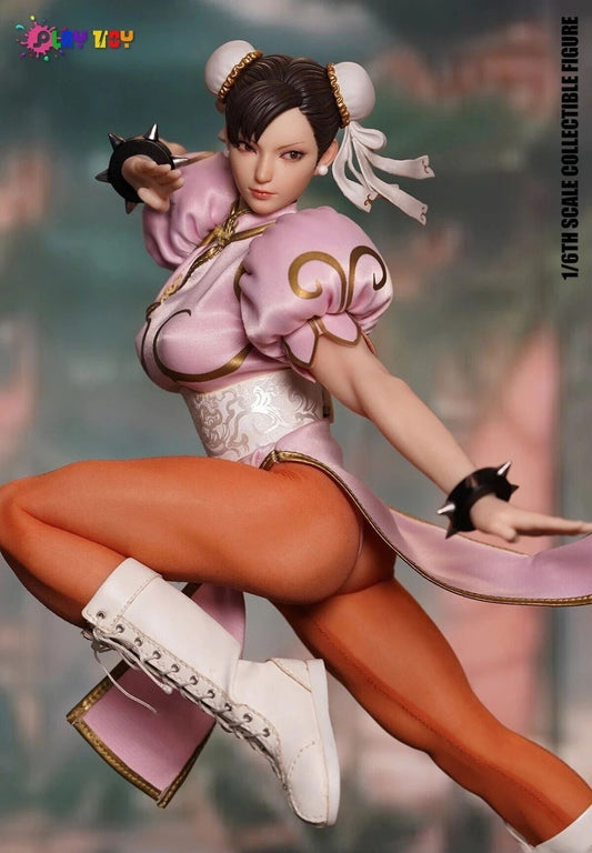 PLAY TOY 1/6 Fighting Goddess Chun Li Pink Ver Action Figure Preorder Q1 2027