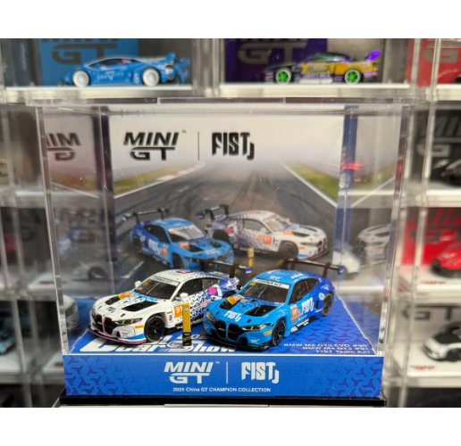 MINIGT 1/64 BMW M4 GT3 EVO FIST Team AAI 2025 China GT Champion Set