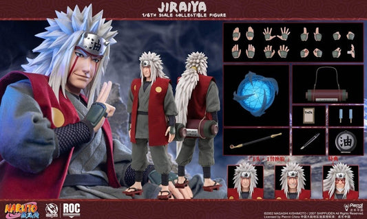 Rocket Toys 1/6 Jiraiya DX Naruto Shippuden Figure PREORDER