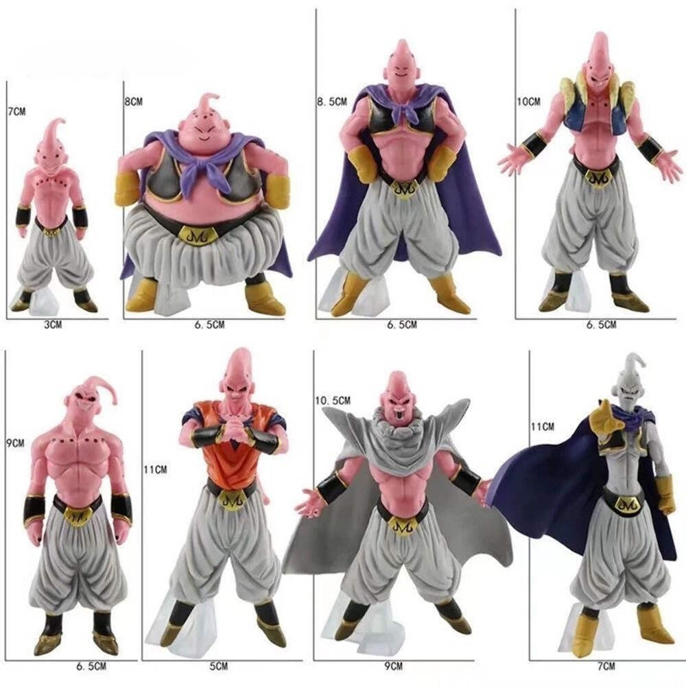 HG Dragon Ball Z Majin Buu Complete Set Bandai Gashapon Figure Lot