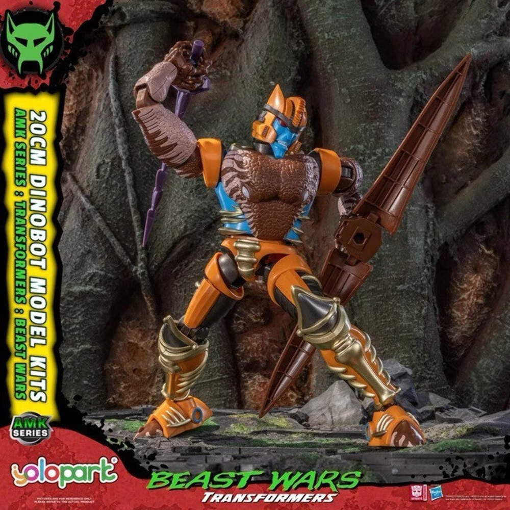 YOLOPARK AMK Beast Wars Optimus Primal + Dinobot Model Kit Set Preorder May 2026