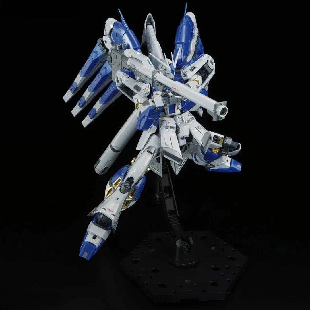 Bandai RG 1/144 Hi-V Gundam Titanium Finish The Gundam Base Limited New