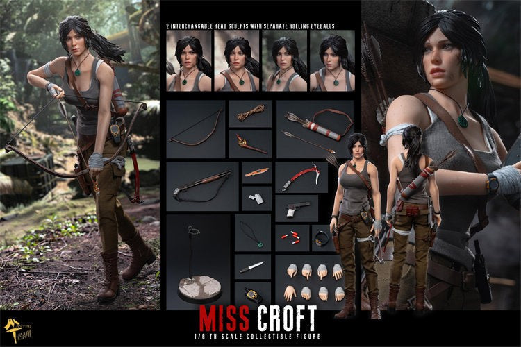 MasterTeam Miss Croft 1/6 Action Figure Adventure Explorer Preorder Q4 2026