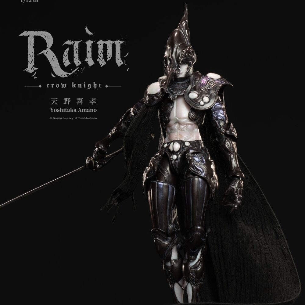 Yoshitaka Amano Crow Knight Raim 1/12 Art Figure Collectible PREORDER Jan 2027