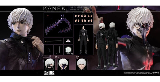 Rocket Toys ROC-025 1/6 Tokyo Ghoul Ken Kaneki Battle Suit Ver Preorder