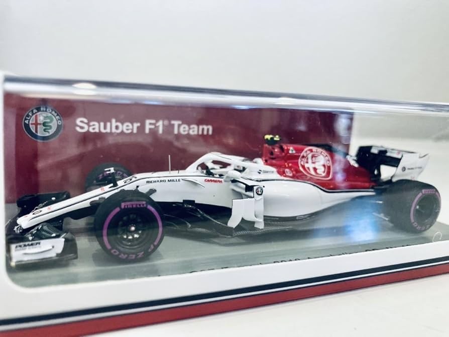 Spark 1/43 Sauber C37 Ferrari #16 Charles Leclerc Azerbaijan GP 2018
