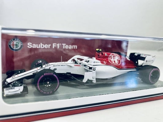 Spark 1/43 Sauber C37 Ferrari #16 Charles Leclerc Azerbaijan GP 2018