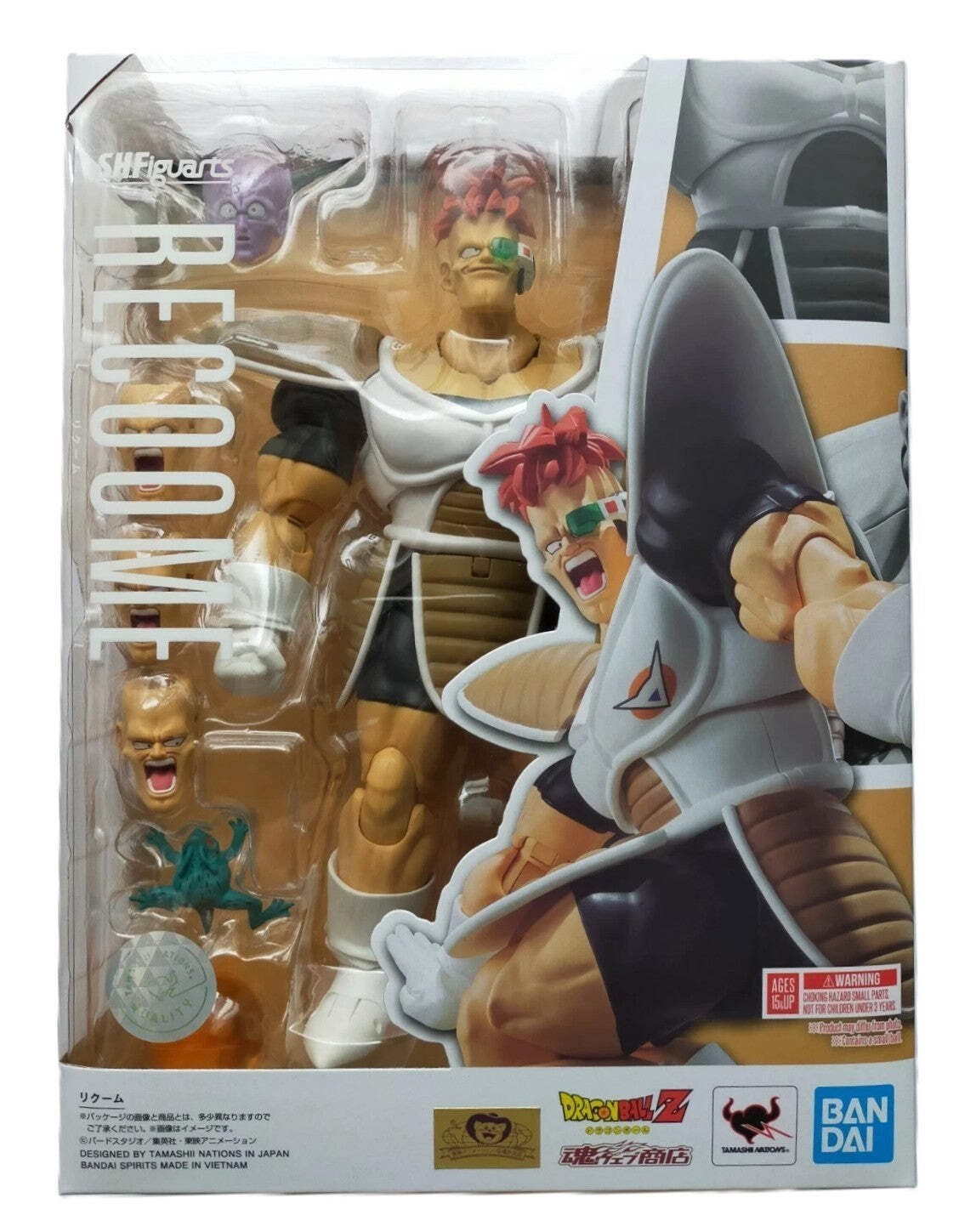 S.H.Figuarts Recoome Dragon Ball Z Ginyu Force Bandai Tamashii Nations
