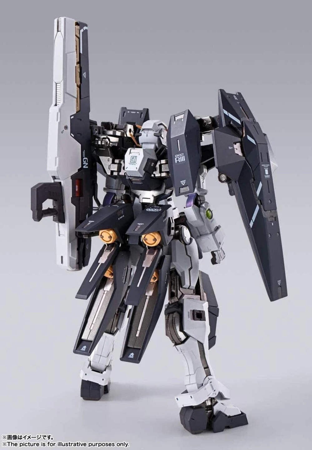 Bandai Metal Build Gundam Dynames Repair III GN-002REIII Action Figure