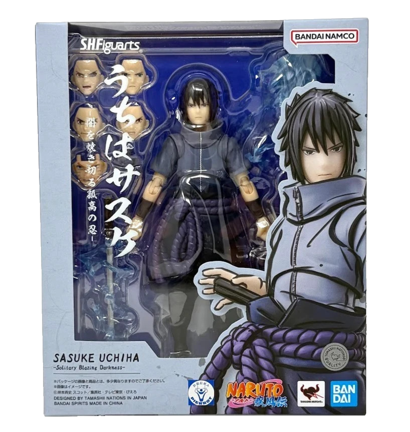 S.H.Figuarts Sasuke Uchiha The Lone Ninja Figure Naruto Bandai