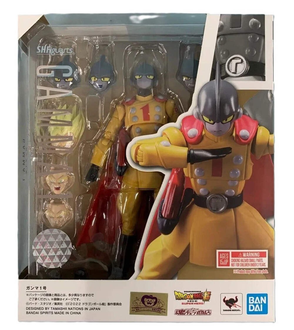 Bandai S.H.Figuarts Gamma 1 Dragon Ball Super Super Hero SHF Figure Tamashii