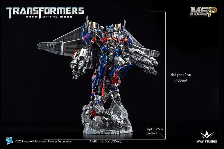 WAY Studios MSP Optimus Prime Winged Deluxe Version Statue Preorder Q3 2026