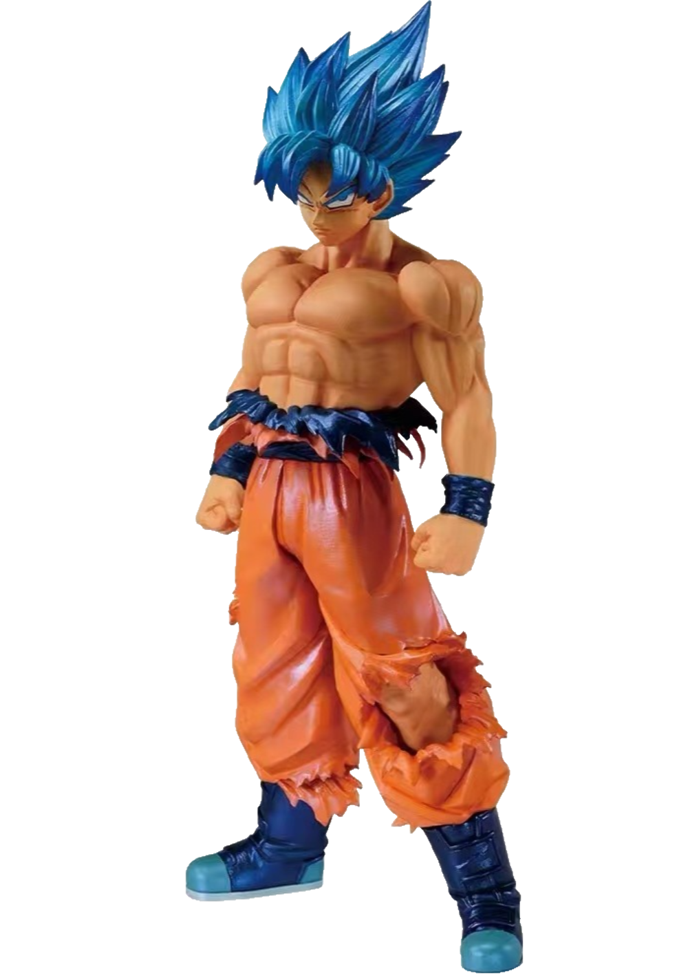 Dragon Ball Super Goku Blue SSGSS Masterlise Figure B Prize Ichiban Kuji Bandai
