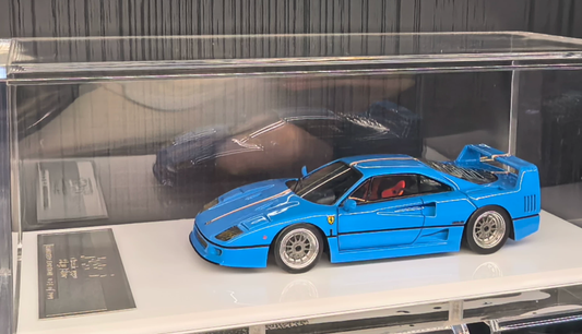 MY64 1/64 Ferrari F40 Blue Resin Model Limited 199