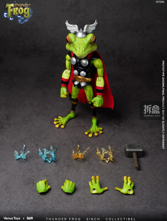 VENUSTOYS 1/12 Thunder Frog VET006 Action Figure Preorder