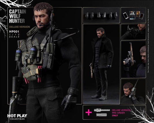 Hot Play HP001 Captain Wolf Hunter Deluxe Ver. 1/12 Action Figure