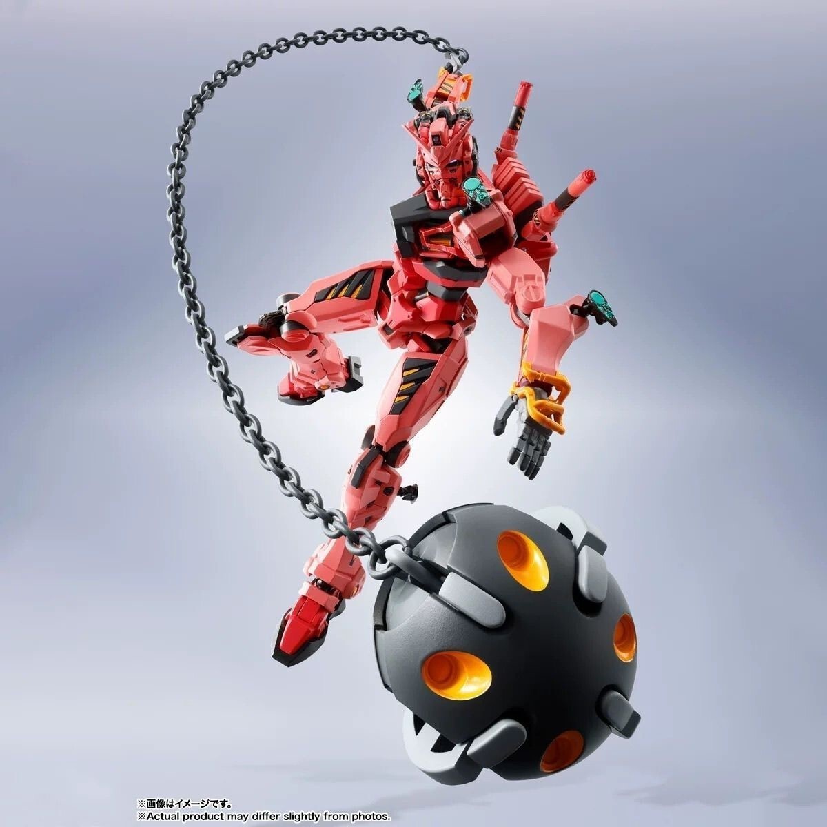 Bandai Metal Robot Spirits Red Gundam GMS-α Action Figure Tamashii Nations