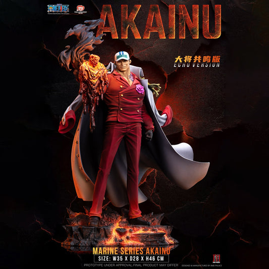 Jimei Palace One Piece Akainu Echo Ver Red Statue Preorder