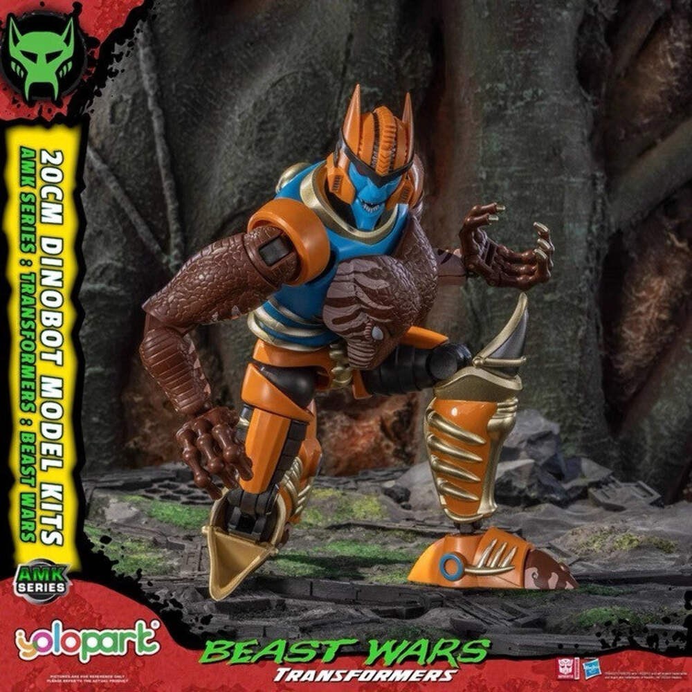 YOLOPARK AMK Beast Wars Optimus Primal + Dinobot Model Kit Set Preorder May 2026