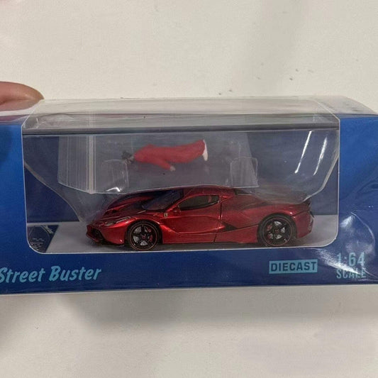 Street Buster 1/64 Ferrari LaFerrari F150 Hamilton Figure Diecast