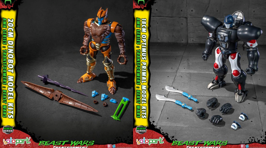 YOLOPARK AMK Beast Wars Optimus Primal + Dinobot Model Kit Set Preorder May 2026