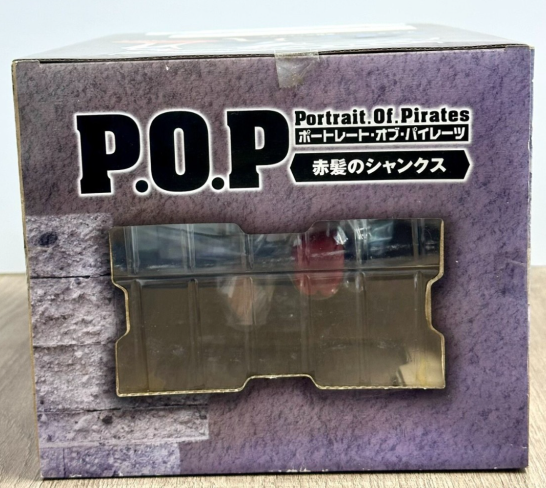 One Piece P.O.P Portrait of Pirates Shanks Figure | Red-Haired Shanks MegaHouse