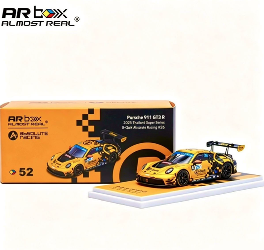 ARbox 1:64 Porsche 911 GT3 R B-Quik TSS #26 Diecast Model