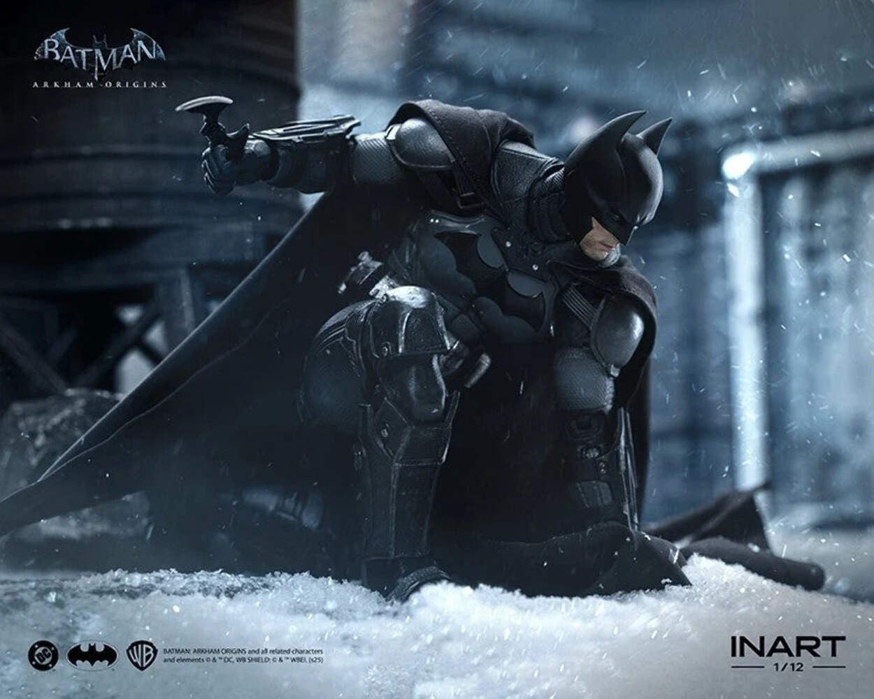 INART Batman Arkham Origins 1/12 Figure DC Collectible Action Figure