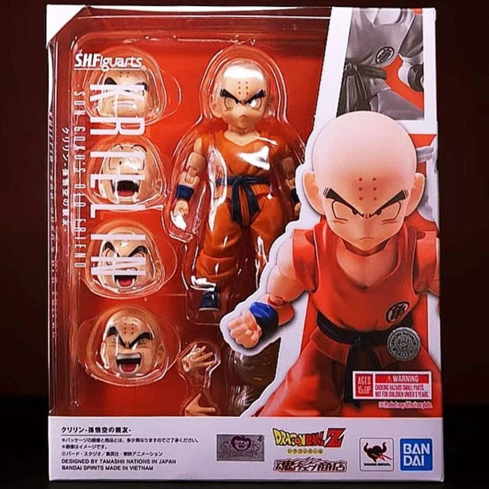 S.H.Figuarts Krillin Dragon Ball Z Action Figure Bandai Tamashii Nations