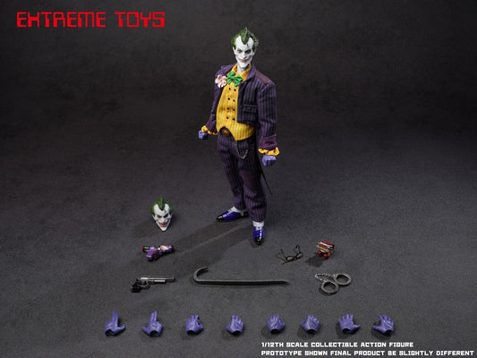 Extreme Toys Arkham Knight Joker 1/12 Action Figure Preorder