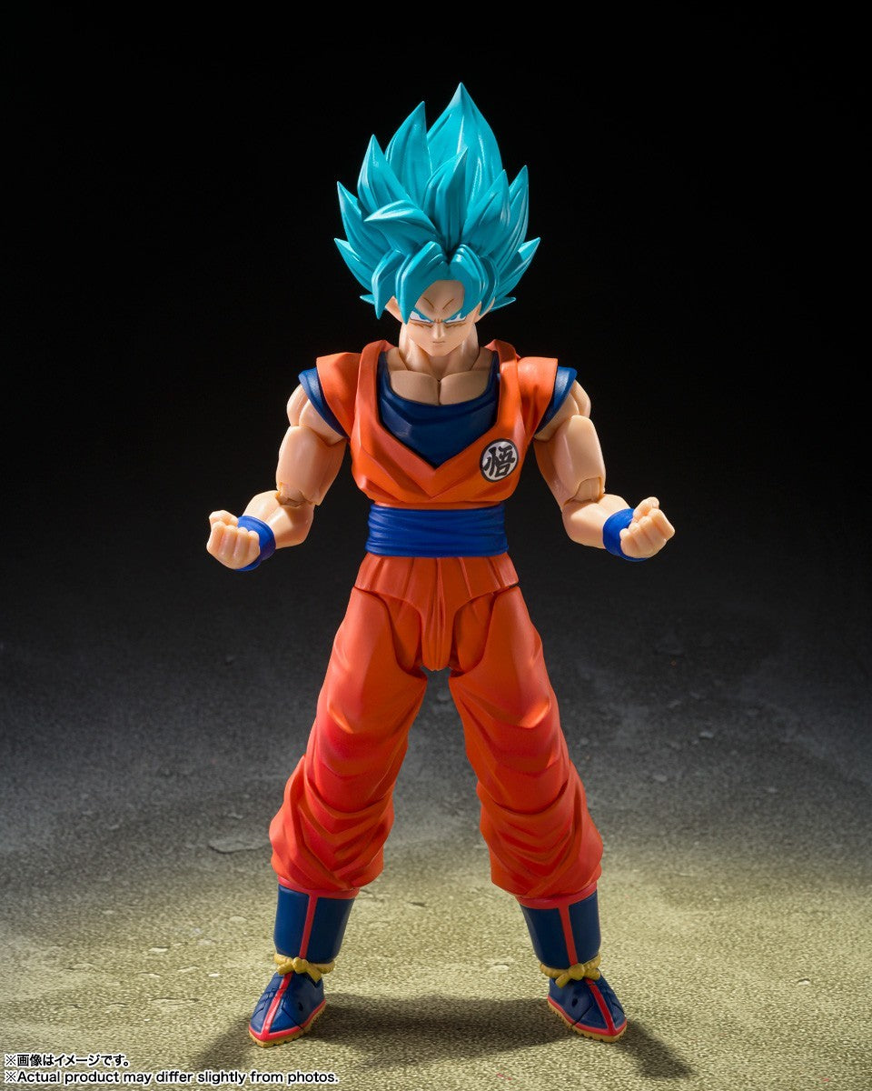 S.H.Figuarts Super Saiyan God Super Saiyan Goku Blue Power Bandai Preorder