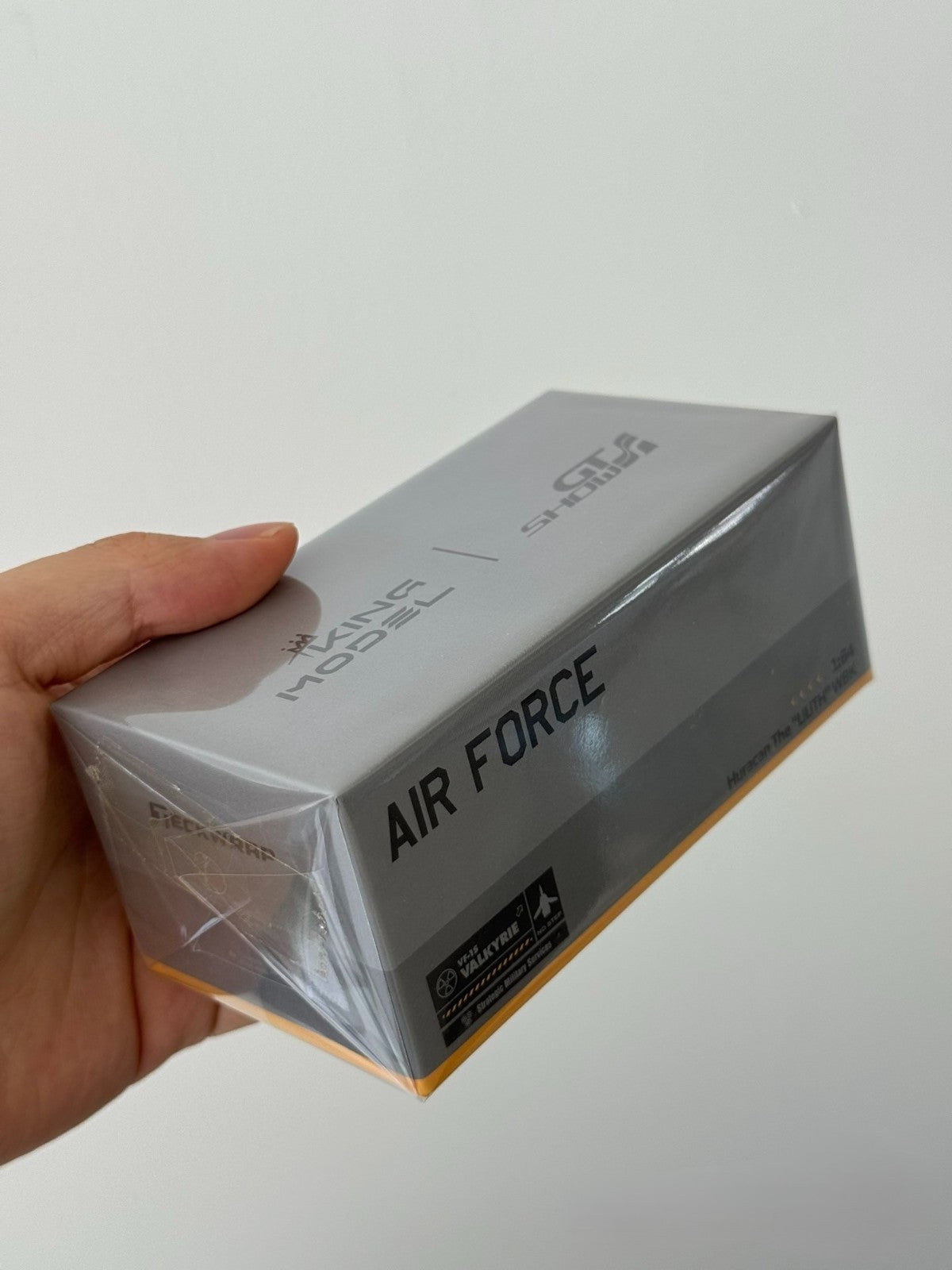 King Model 1/64 Lamborghini Huracan Darwin Air Force Gray Diecast