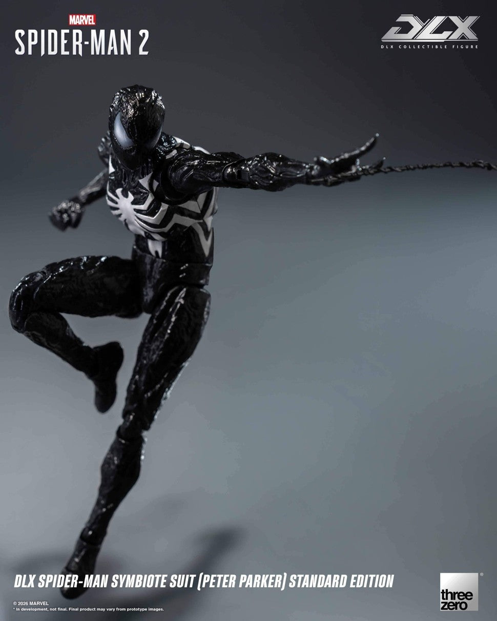 Threezero DLX Spider-Man Symbiote Suit Peter Parker Spider-Man 2 Preorder