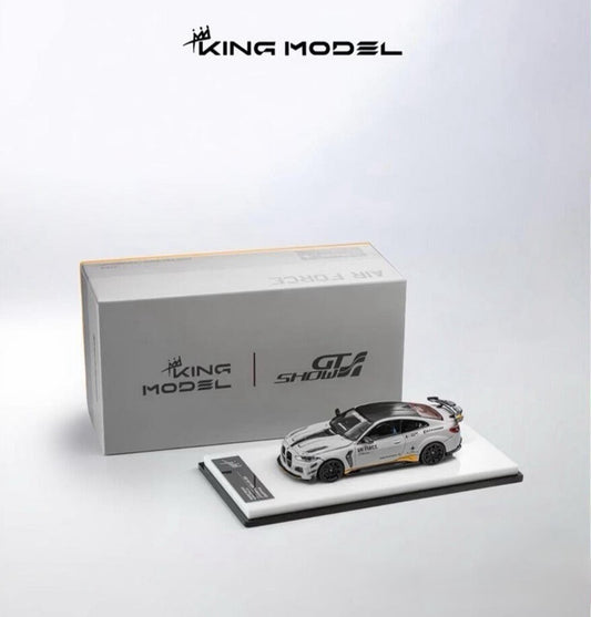 King Model 1/64 BMW M4 Air Force TeckWrap Limited Diecast Model Car