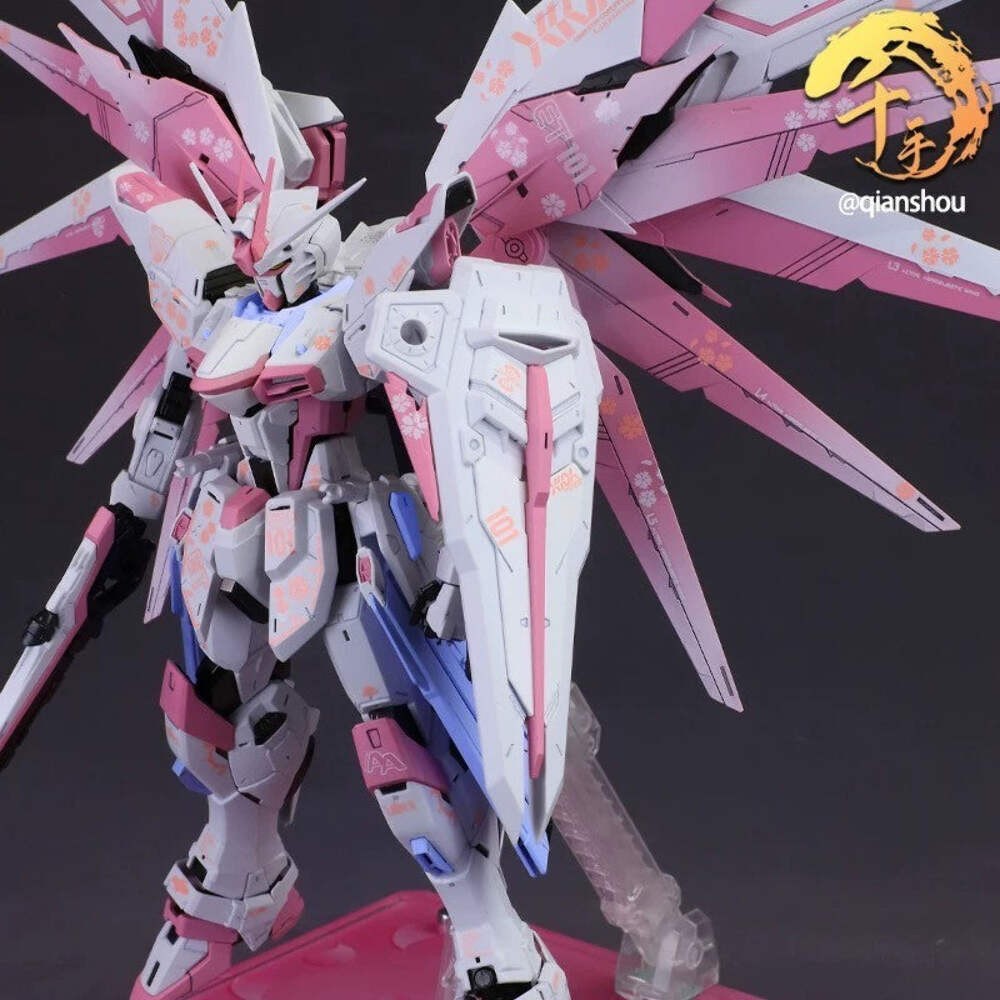 Destiny Gundam Sakura Ver. | Cherry Blossom Custom Model Limited Pink & White
