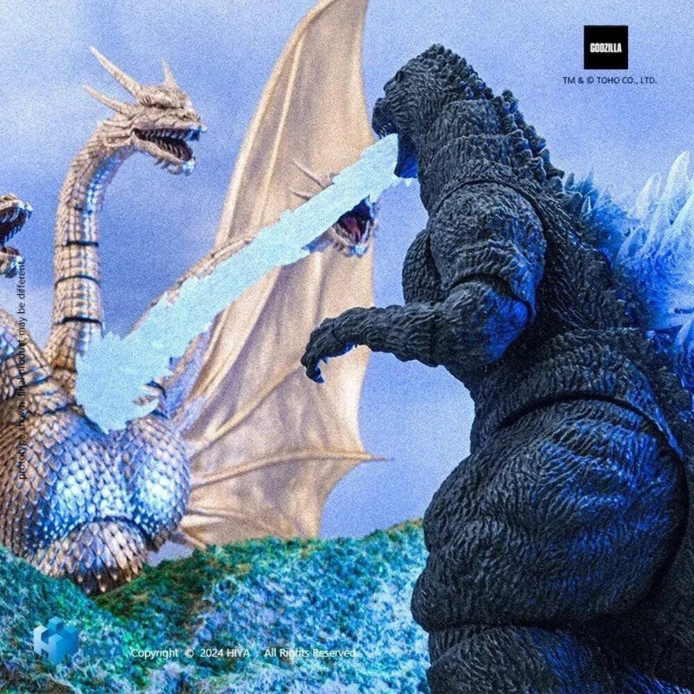 Hiya Godzilla 1991 Heat Ray Hokkaido Ver Figure Exquisite Basic Toho Kaiju