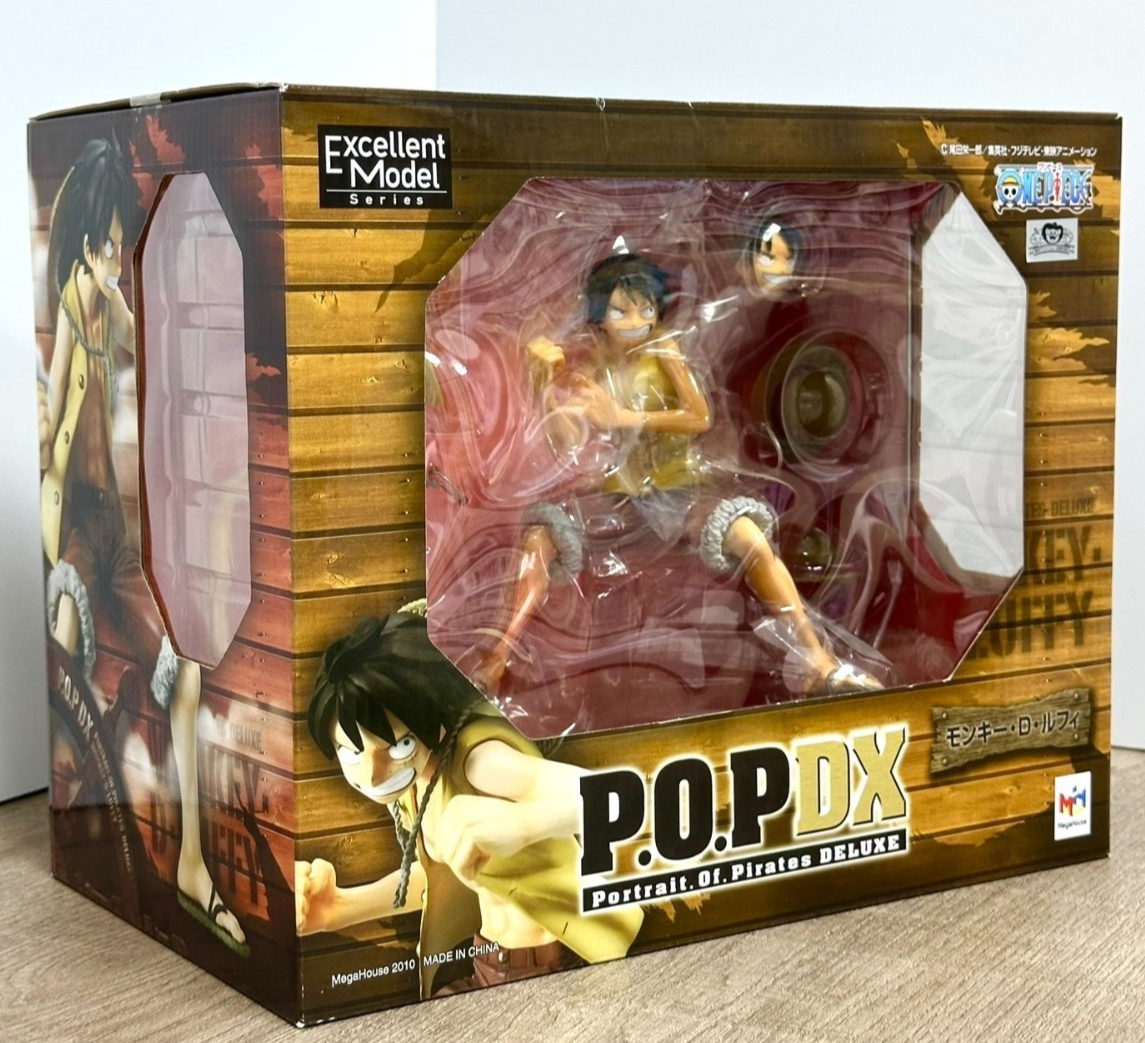 One Piece P.O.P DX Luffy Figure Childhood Ver. MegaHouse POP Portrait of Pirates