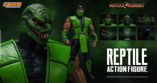 Storm Collectibles Mortal Kombat Reptile 1/12 Scale Action Figure MK3