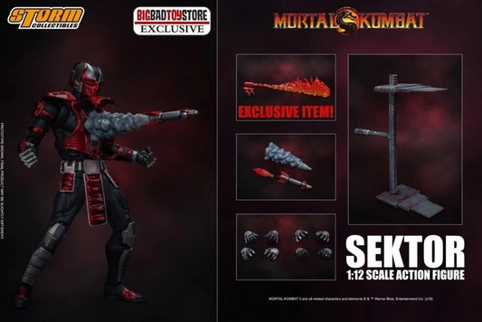 Storm Collectibles Mortal Kombat Sektor BBTS Exclusive 1/12 Action Figure