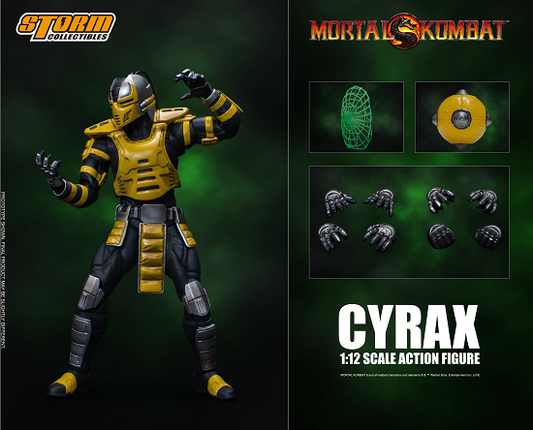 Storm Collectibles Mortal Kombat Cyrax 1/12 Scale Action Figure MK3