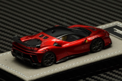 HH Model 1/64 Ferrari SF90 XX Stradale Volcano Red Resin Limited 399